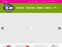 Tablet Screenshot of bnrtackle.com